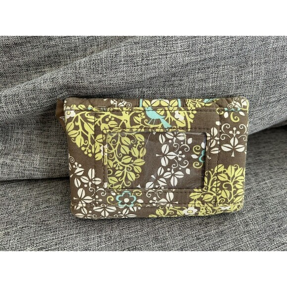 Vera Bradley Bi Fold Wallet With Kiss Coin Pocket & ID Holder Sittin In A Tree - Picture 2 of 9
